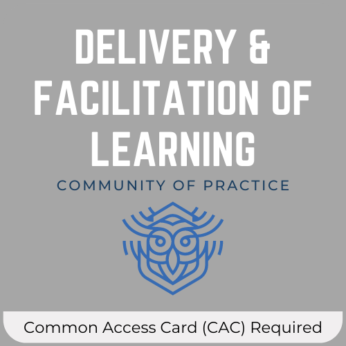 Delivery & Facilitation of Learning